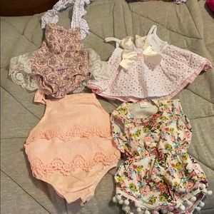 Newborn rompers/dress